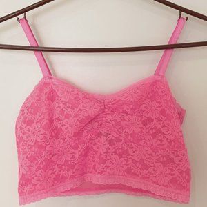(NWOT) FOREVER 21 Lace Bralette Crop Top